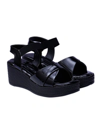 Stepee Trendy platform slipper - 40, Black