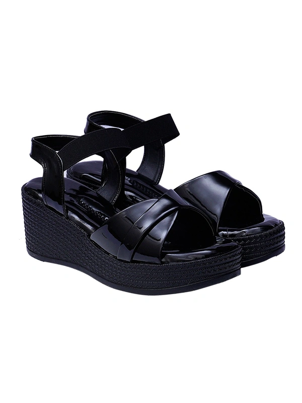 Stepee Trendy platform slipper - 40, Black