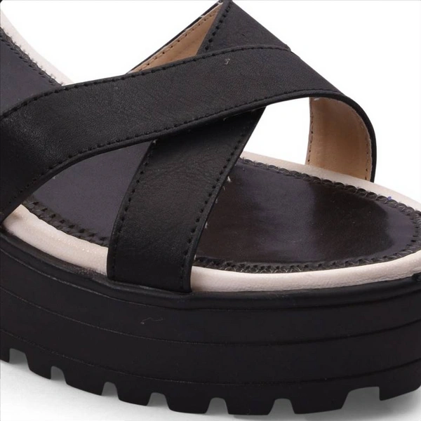 Stepee Dashing contrasting high heel sandal - 36, Black