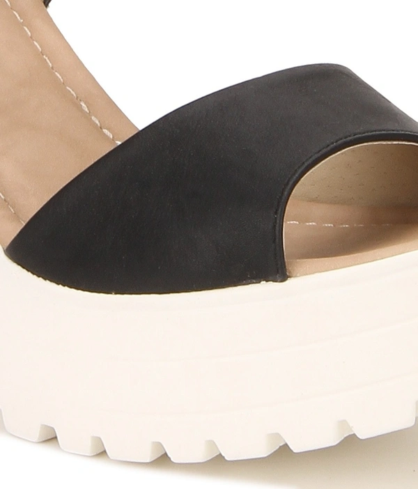 Stepee Mesmerising block heel sandal - 39, Black