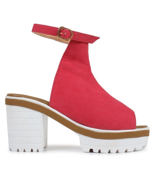 Stepee Elegant fully covered sandal - 39, Red