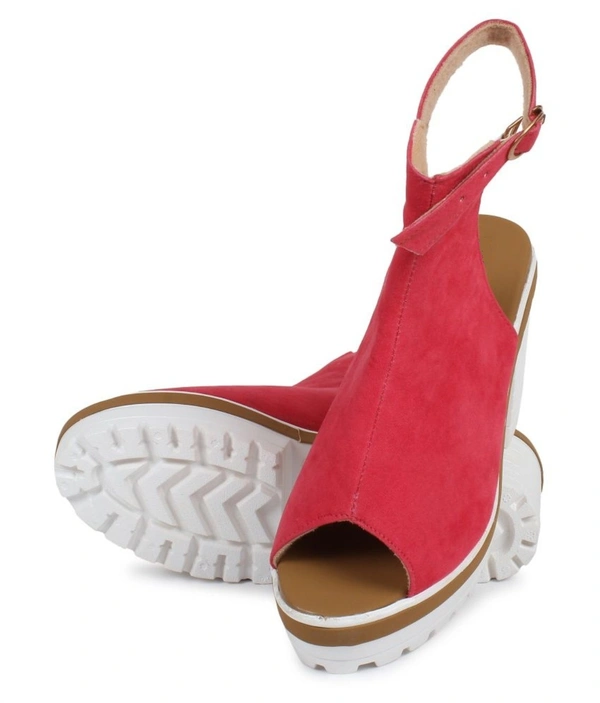 Stepee Elegant fully covered sandal - 39, Red