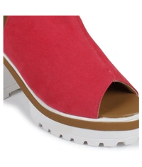 Stepee Elegant fully covered sandal - 41, Red