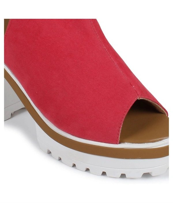 Stepee Elegant fully covered sandal - 41, Red