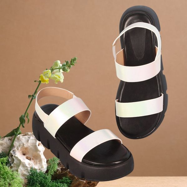 Double strap flatform sandals new arrivals