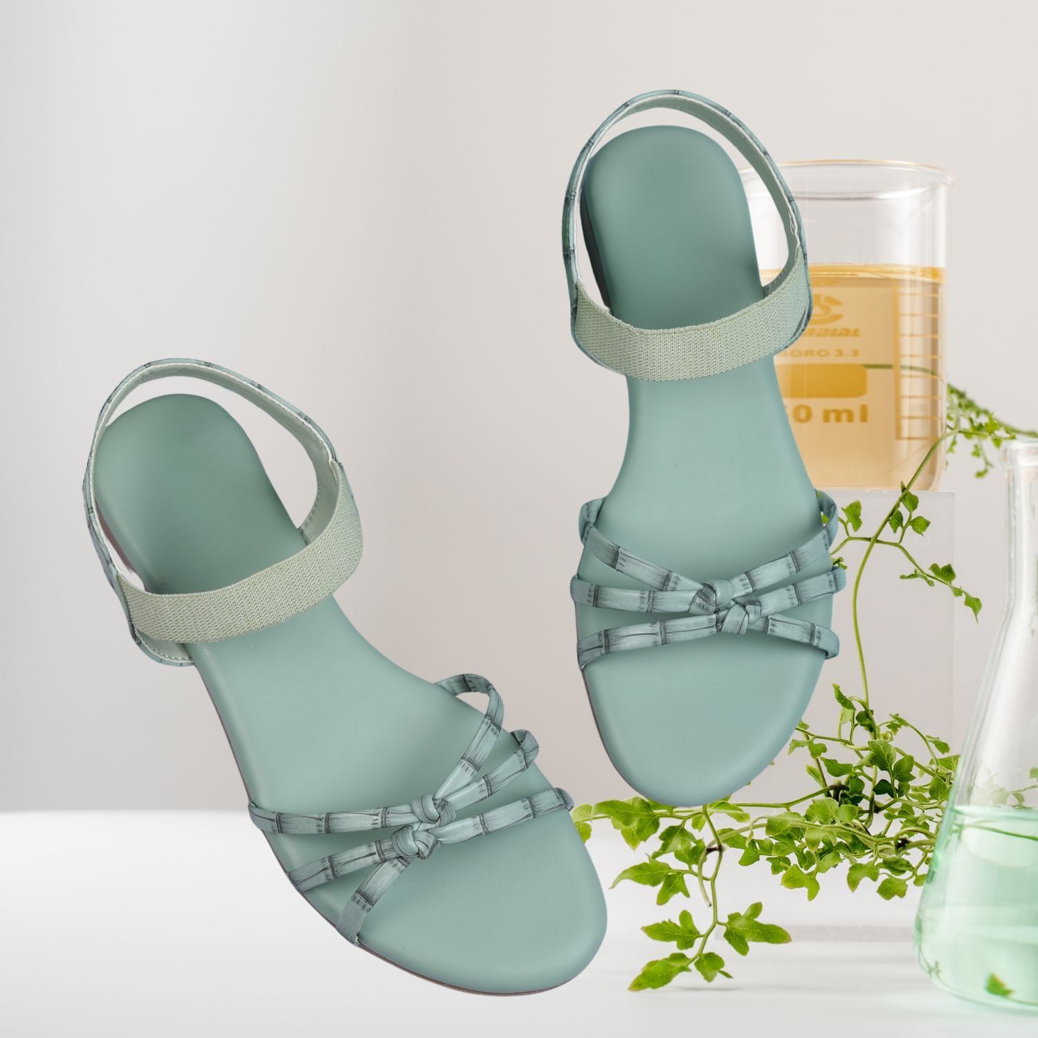 Buy Natural Bottle Green Suede Leather High Heels Sandals , Gift for Her,  Boho Style Shoes, Nature Lover, Boho Wedding Online in India - Etsy