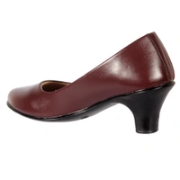 Stepee Classy Slip-on Cone Heel Black Formal Bally Sandal for Women - 41, Brown