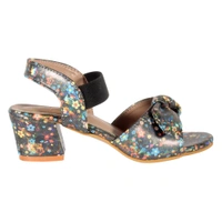 Stepee Casual & Trendy Sling back Open Toe Party Wear Ankle Strap Sandal for Kids Girls - 31, Black