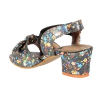Stepee Casual & Trendy Sling back Open Toe Party Wear Ankle Strap Sandal for Kids Girls - 31, Black