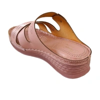 Stepee Gripex Footwear Soft Padded Slipper Casual & Dailywear Slip on Flats Orthopedic Comfortable Slippers for Women - 36, Pink