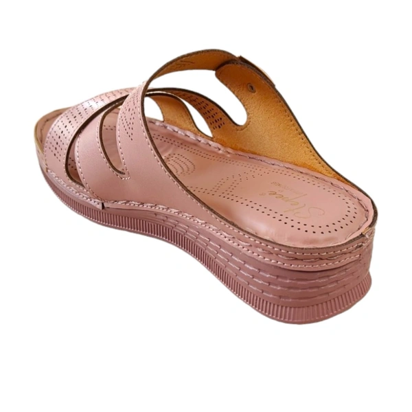 Stepee Gripex Footwear Soft Padded Slipper Casual & Dailywear Slip on Flats Orthopedic Comfortable Slippers for Women - 36, Pink