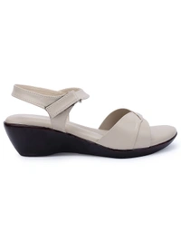 Stepee Women's Fashion Sandal - 39, Cream