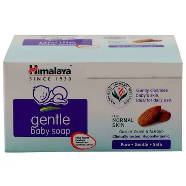Himalaya Gentle Baby Soap 75 g (Pack of 4)