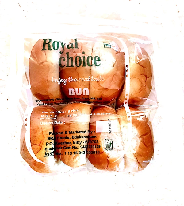 Royal Choice Bun 8 Pcs Pack