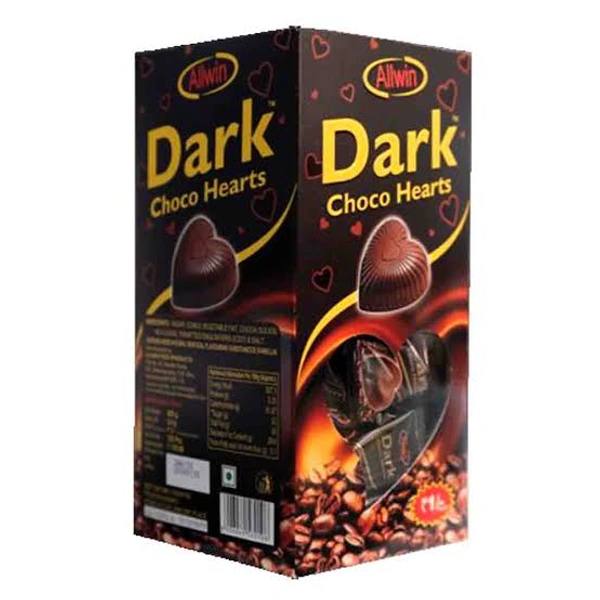 Allwin Dark Choco Hearts Candy