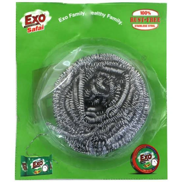 Exo Safai Steel Green Scrubber 