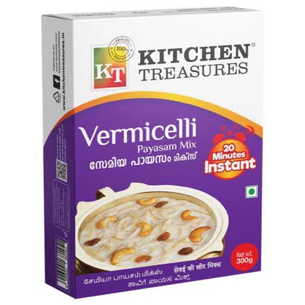 Kitchen Treasures Vermicelli Instant Semiya Payasam Mix / സേമിയ പായസം മിക്സ്