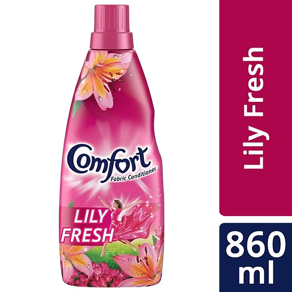 Comfort After Wash Lily Fresh Fabric Conditioner And Long Lasting Freshness