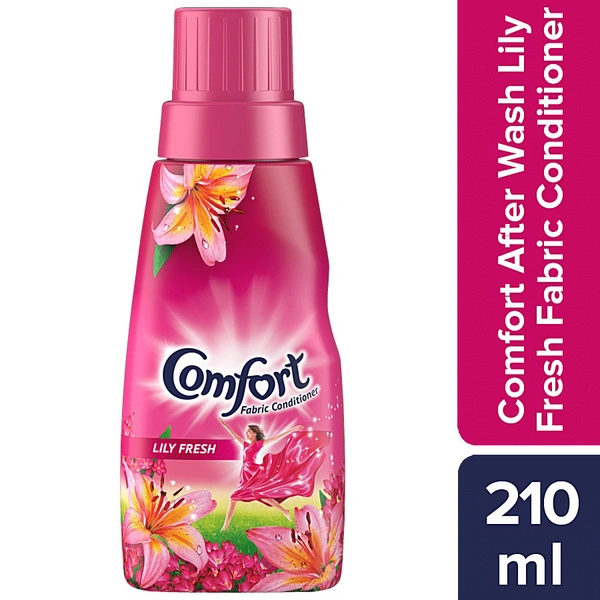 Comfort After Wash Lily Fresh Fabric Conditioner And Long Lasting Freshness