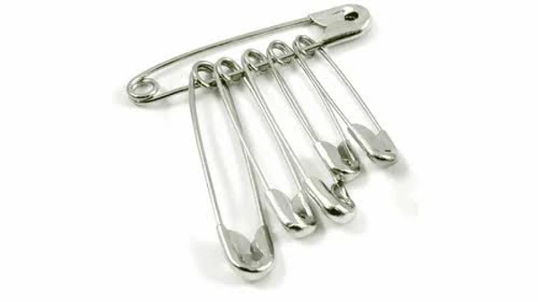 Assorted Steel Safety Pins