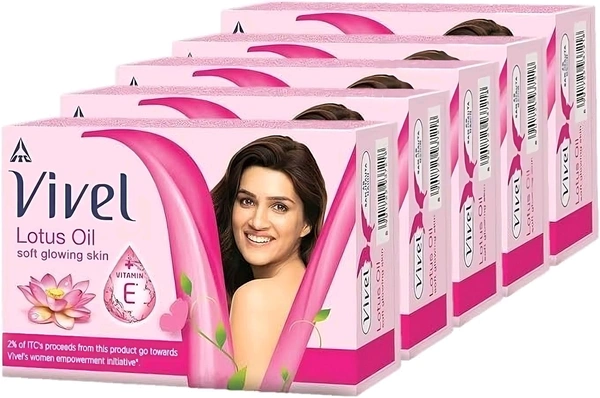 Vivel Lotus Oil + Aloe Vere Bath Soap