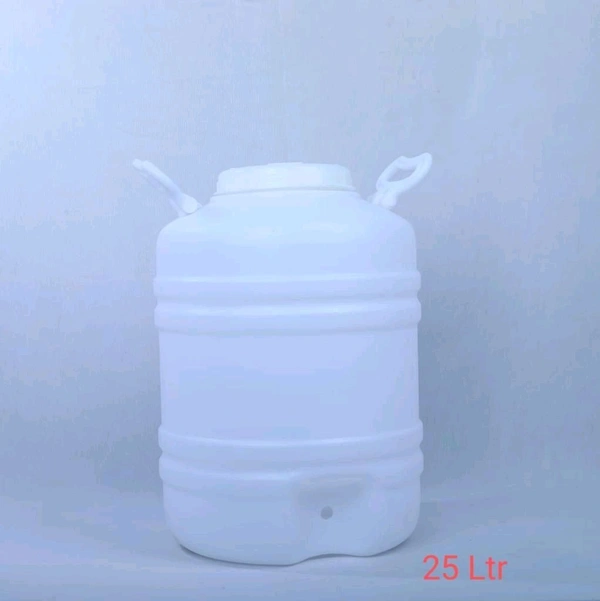 LQ Container 25Litter Can White 