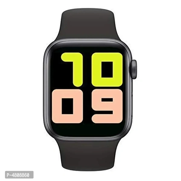 Smart Watch Bluetooth Phone Watches 5 Series 5 Bluetooth Call Smart Watches ECG Heart Rate Monitor, Fitness Tracker Watch for Man - Black