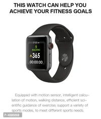Smart Watch Bluetooth Phone Watches 5 Series 5 Bluetooth Call Smart Watches ECG Heart Rate Monitor, Fitness Tracker Watch for Man - Black