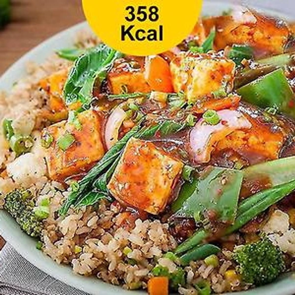 Fry Rice With Paneer Chilli 