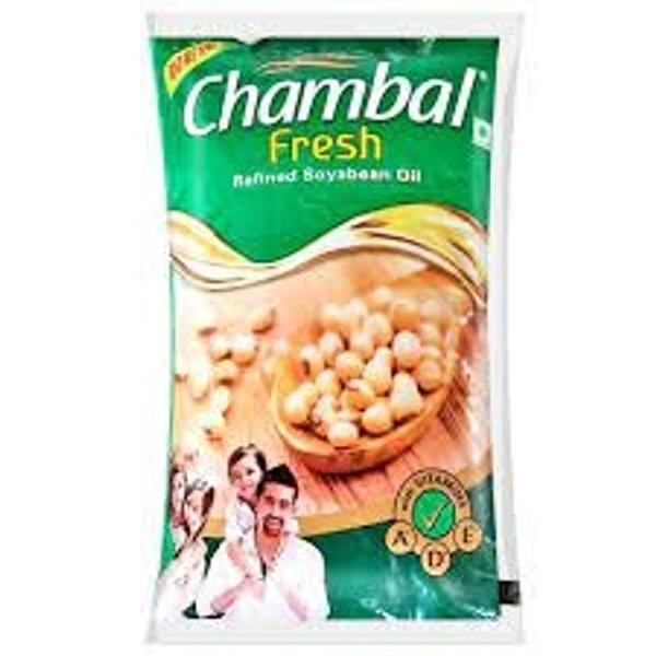 Chambal Refd Oil - 1 ltr (चंबल)