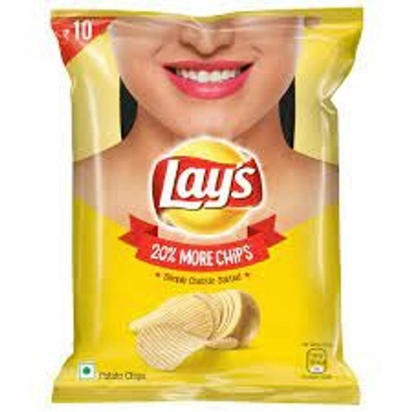 Yellow Lays Chips ₹10 (10N) (लेज)
