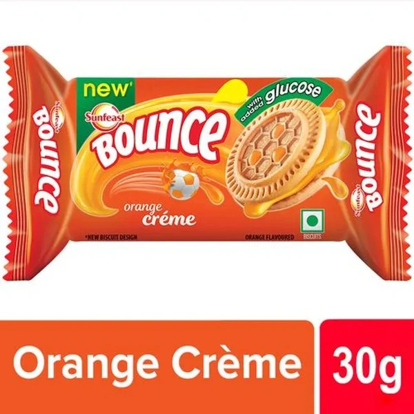  Bounce Biscuits Orange 5/- - CRT