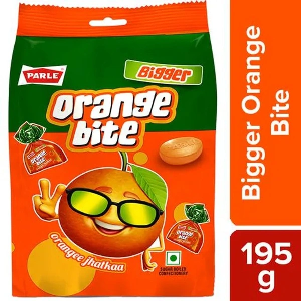 Parle Orange Candy 195 g 
