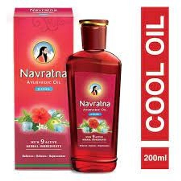 Navratna Cool Oil - 200 ml (नवरत्न)
