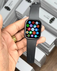 APPLE SERIES 8 NIKE COLLAB EDITION ( PREMIUM FIRST COPY PRODUCT ) - Black, HIGH