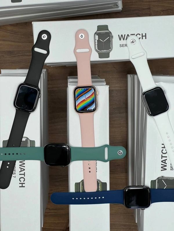 APPLE SERIES 8 NIKE COLLAB EDITION ( PREMIUM FIRST COPY PRODUCT ) - Black, HIGH