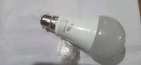 Gopvan 12W High Glow LED bulb| 180-degree wide beam angle| Voltage surge protection up to 4 kV| 6500K, Cool White| B22d base| Made in India| - White