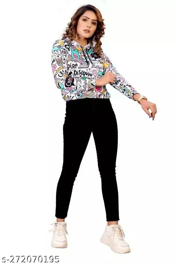 Women's Fit And Flare Fancy huddy - S
