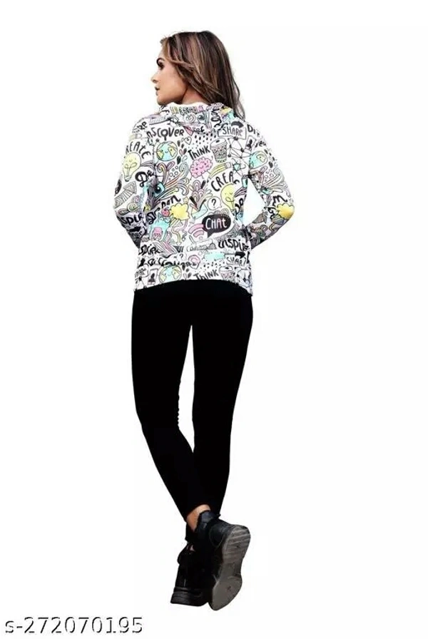 Women's Fit And Flare Fancy huddy - M