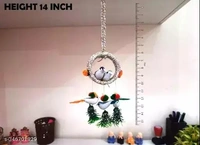 Home Decoration Chidiya pack of 2 Chidiya Decorative Artificial Birds chidiya | Bird Nest Décor Car Hanging Ornament (Pack of 2)
