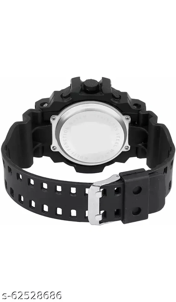 Transparent Strap Watch Heavy Quality Digital Alarm Shockproof Multi-Functional Automatic Waterproof Digital Sports Watch for Men's Kids Watch for Boys