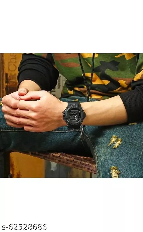 Transparent Strap Watch Heavy Quality Digital Alarm Shockproof Multi-Functional Automatic Waterproof Digital Sports Watch for Men's Kids Watch for Boys
