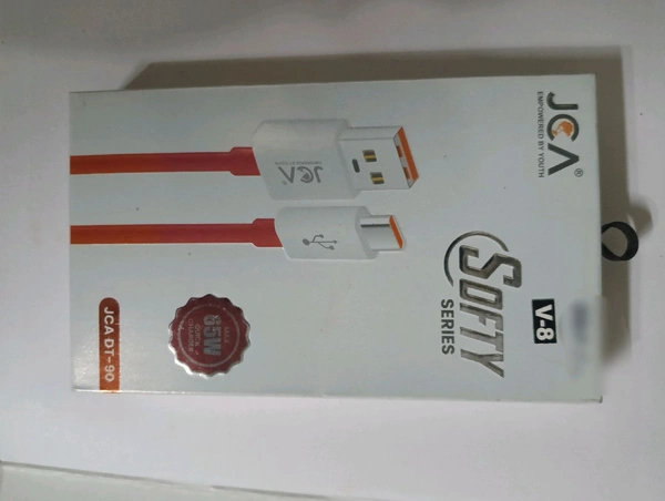USB Data Cable 3 Month Guarantee Type C - Red Orange, USB Data Cable 3 Month Guarantee