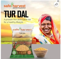 Safe Harvest Pesticide Free Goodness, Toor Dal / Tur Dal, 1kg