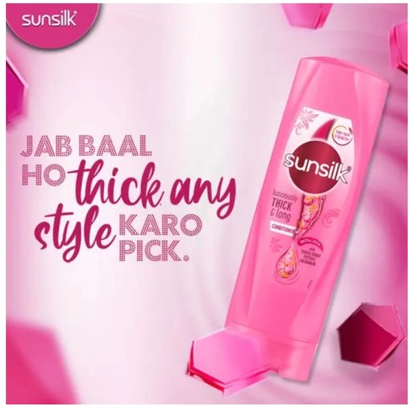 Sunsilk Lusciously Thick & Long Conditioner, 180ml