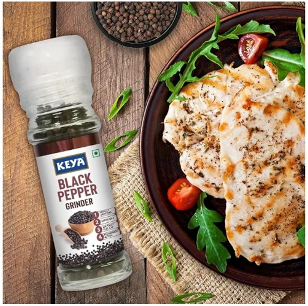 Keya Black Pepper Grinder, 50gm