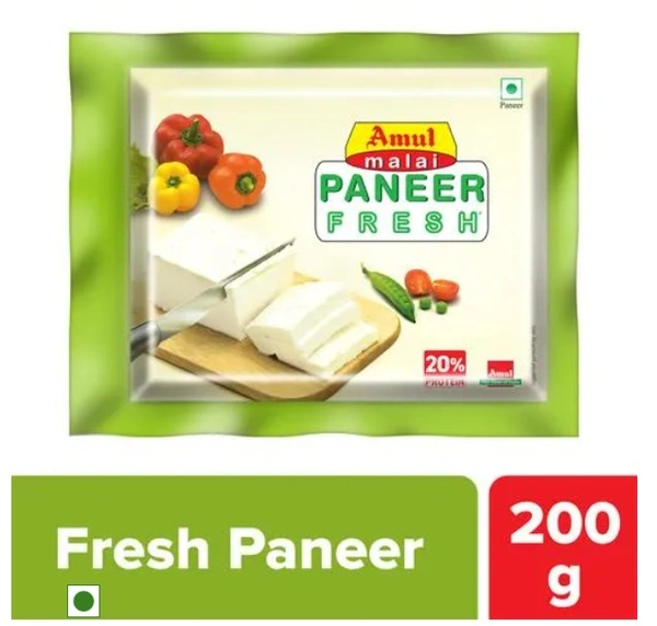 Amul Fresh Paneer Malai, 200gm