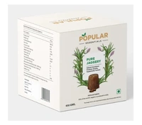 Popular Essentials Pure Jaggery, 450gm