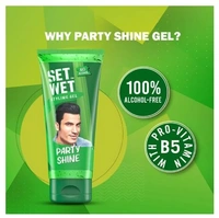 Set Wet Styling Hair Gel for Men, Party Shine - 50GM