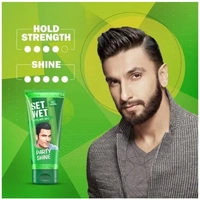 Set Wet Styling Hair Gel for Men, Party Shine - 50GM
